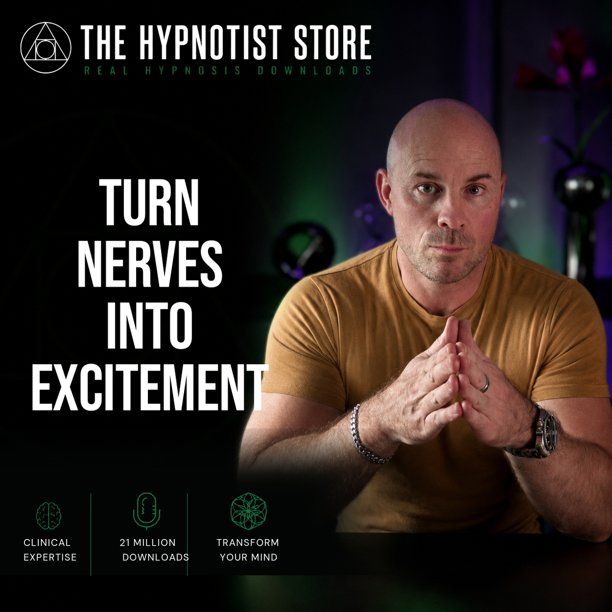 Hypnosis to Turn Anxiety into Confidence and Excitement