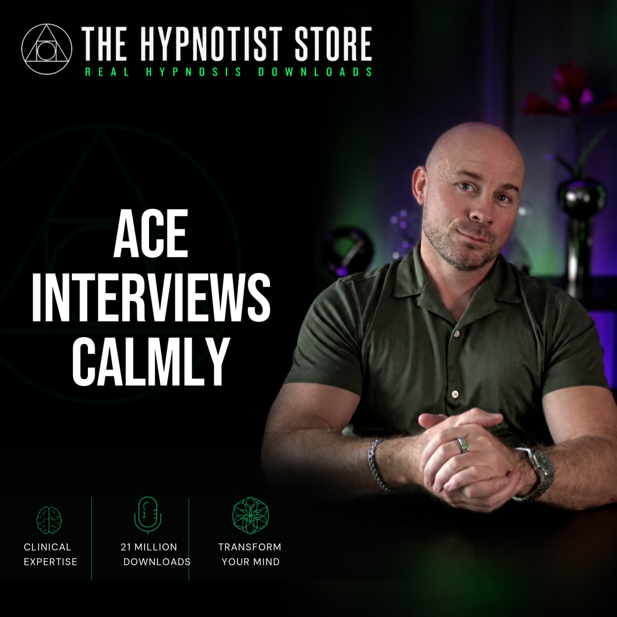 Hypnosis for High Levels of Calm Confidence and Positivity for Job Interviews