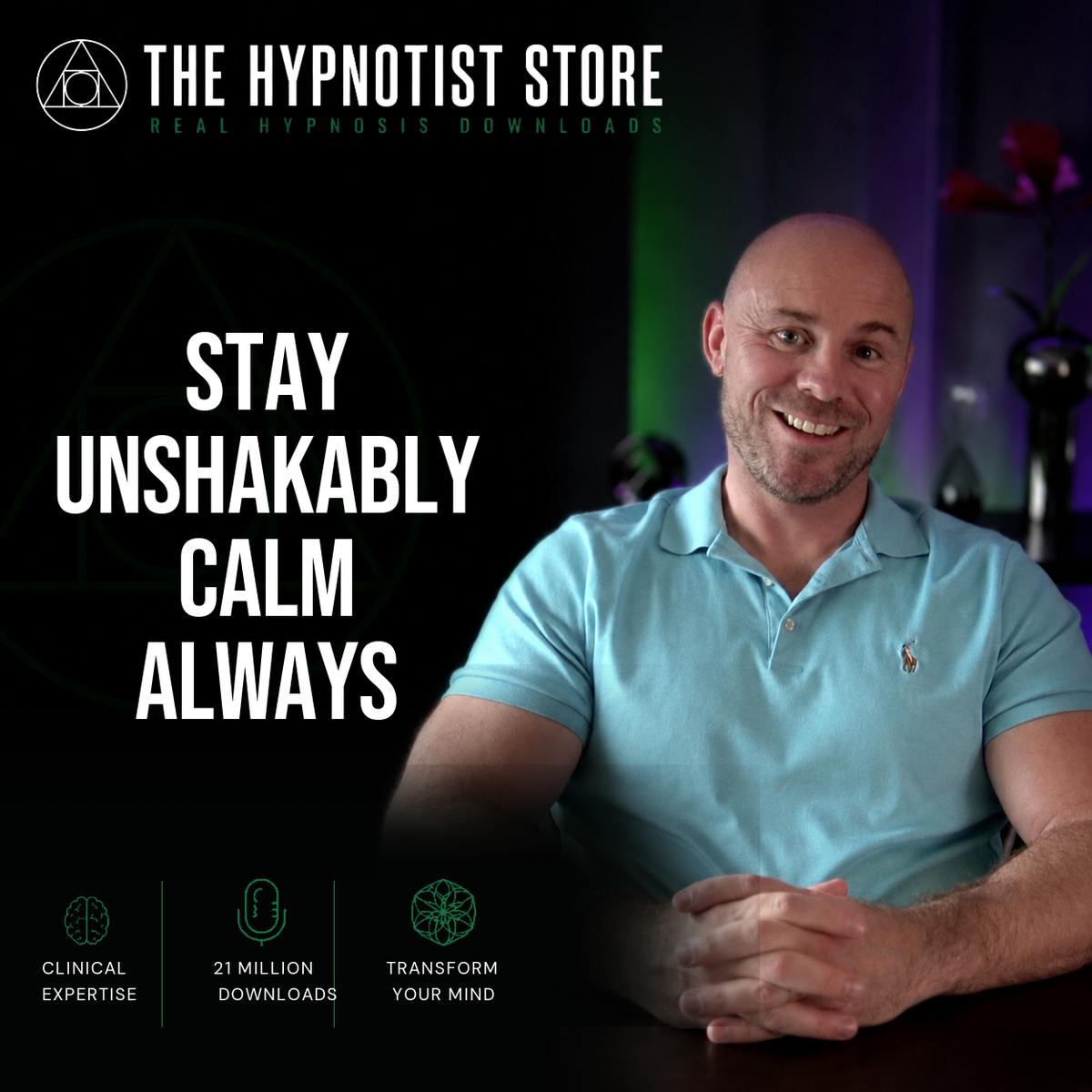 Hypnosis to Feel Calm and Stoic in the Face of Triggering Events