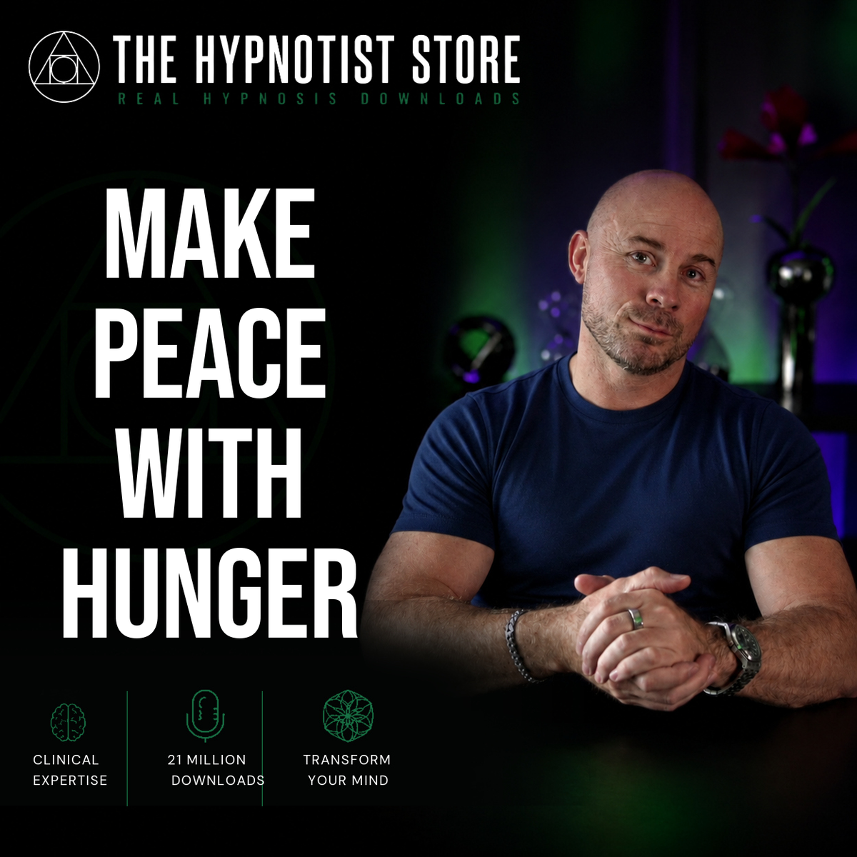 Hunger Hypnosis to be Lean and Happy