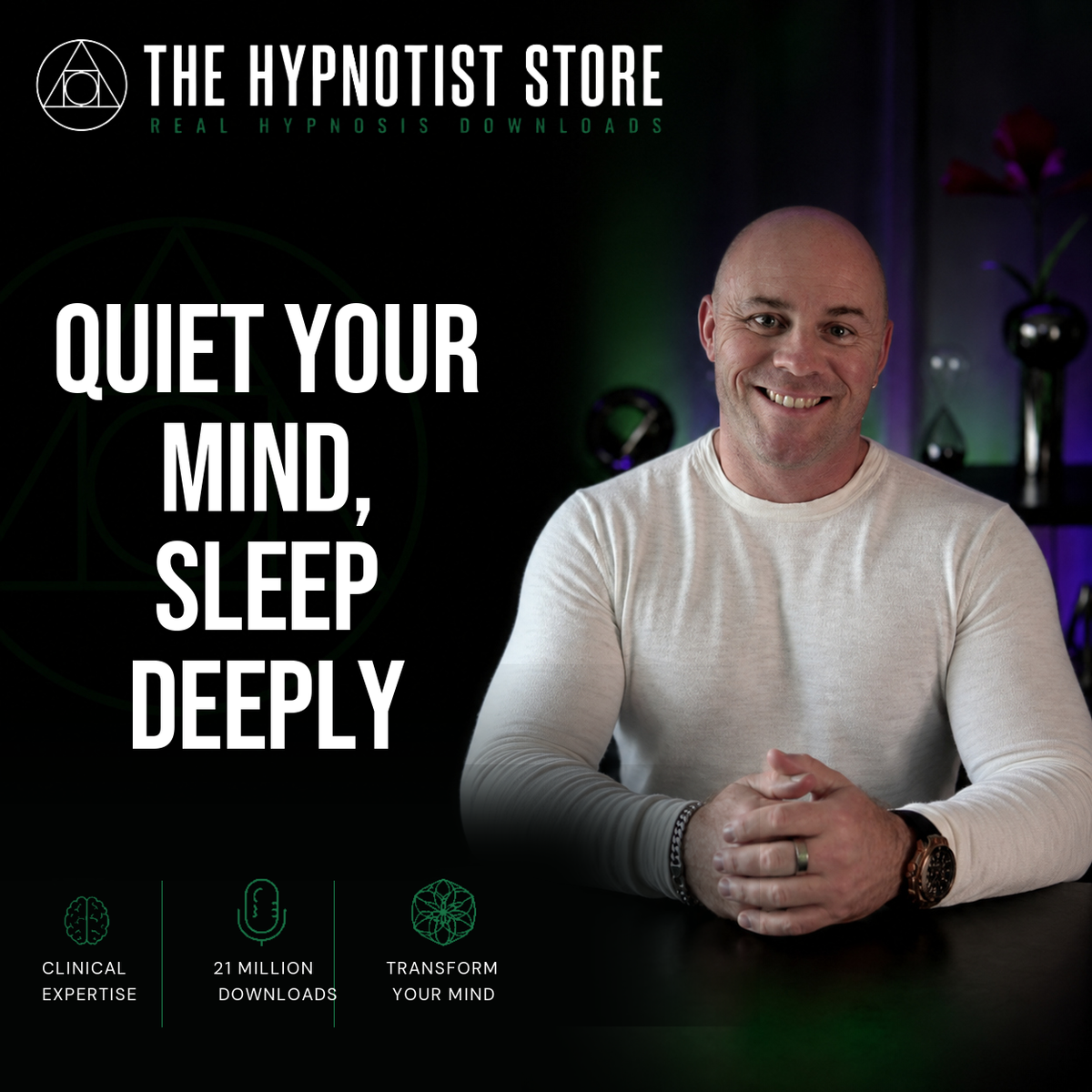 Deep Sleep Hypnosis for Negative Thinking and Intrusive Thoughts