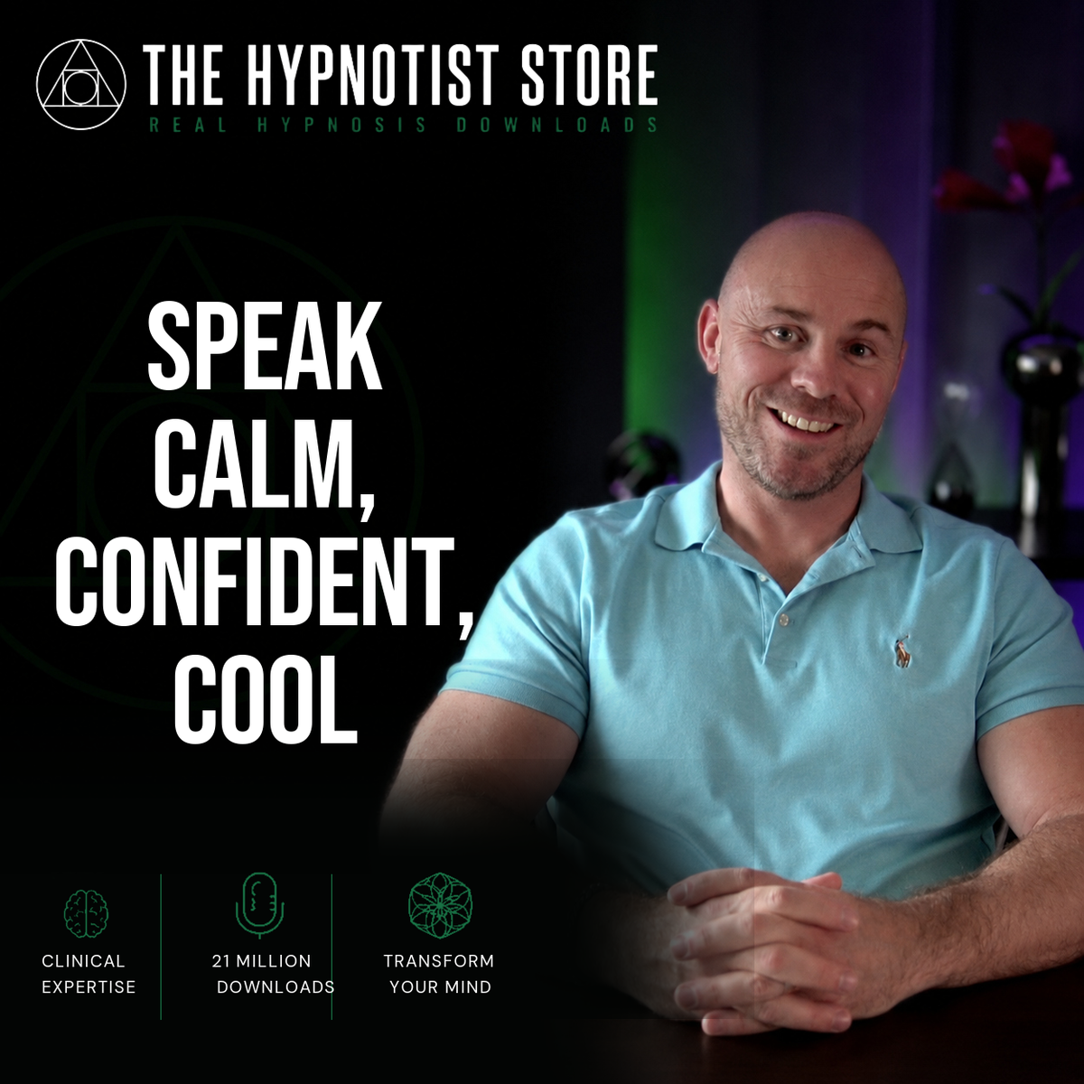 Hypnosis to Be a Cool Calm Composed Communicator