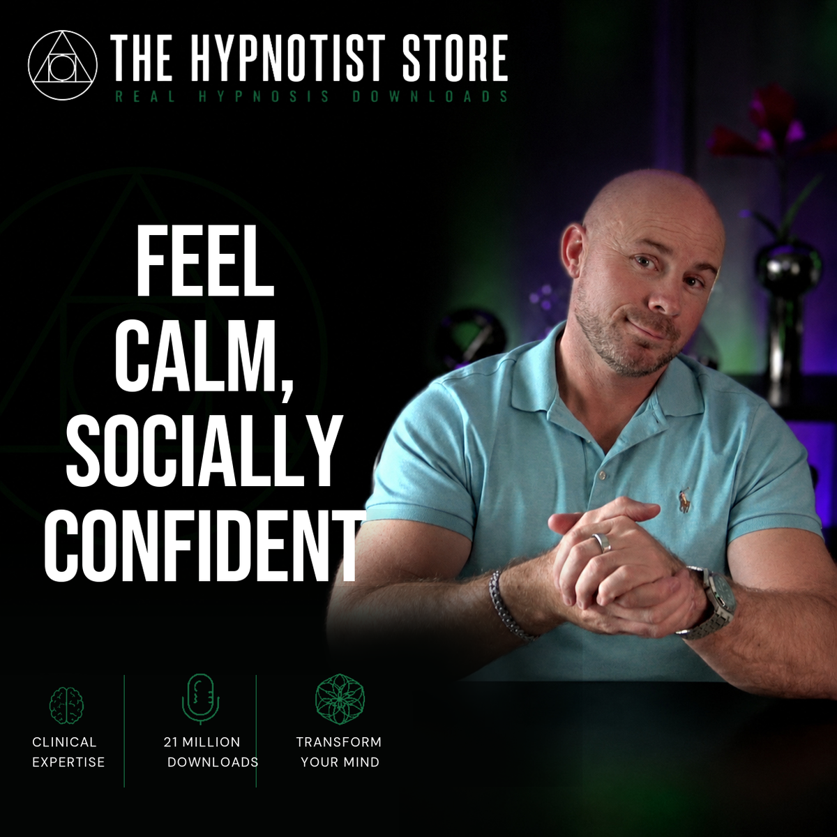 Hypnosis to Feel Calm and Confident in Social Situations