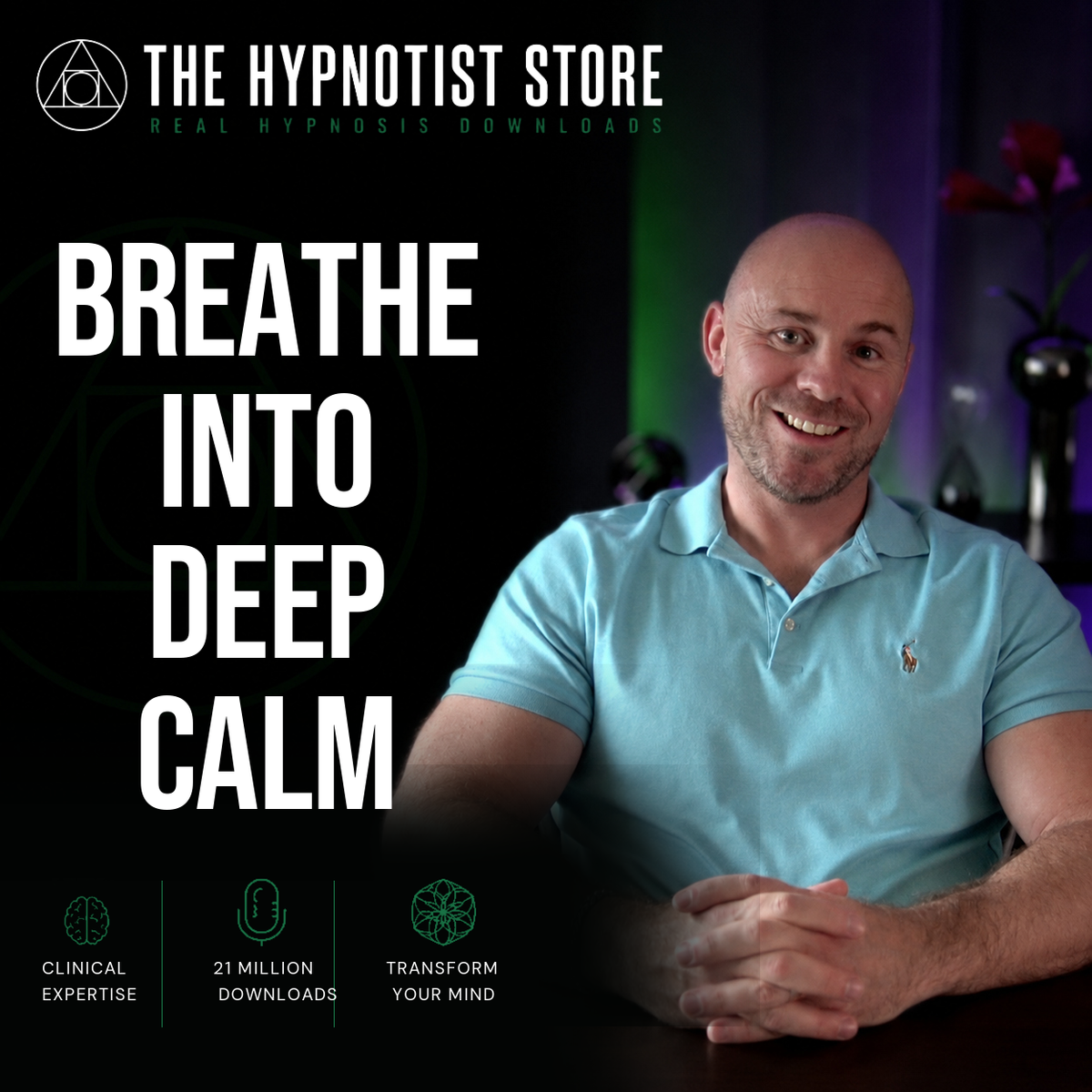 Deep Relaxation with Theta Breathing Ratios