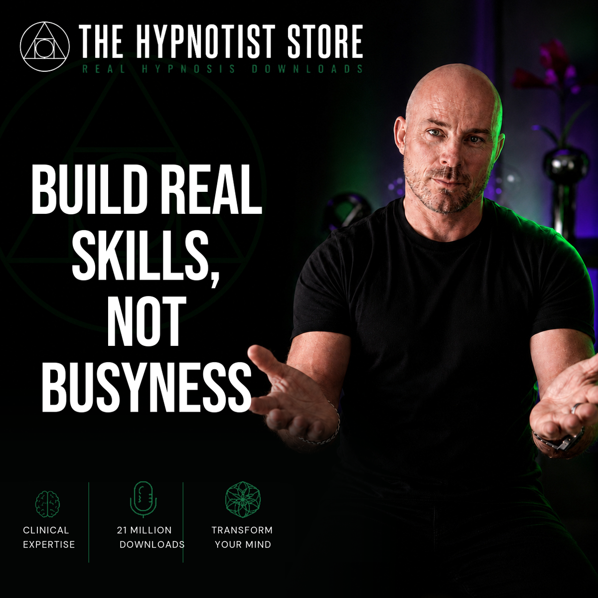 Hypnosis to Stop Trying to Be Productive — Start Building Skills That Actually Change Your Life