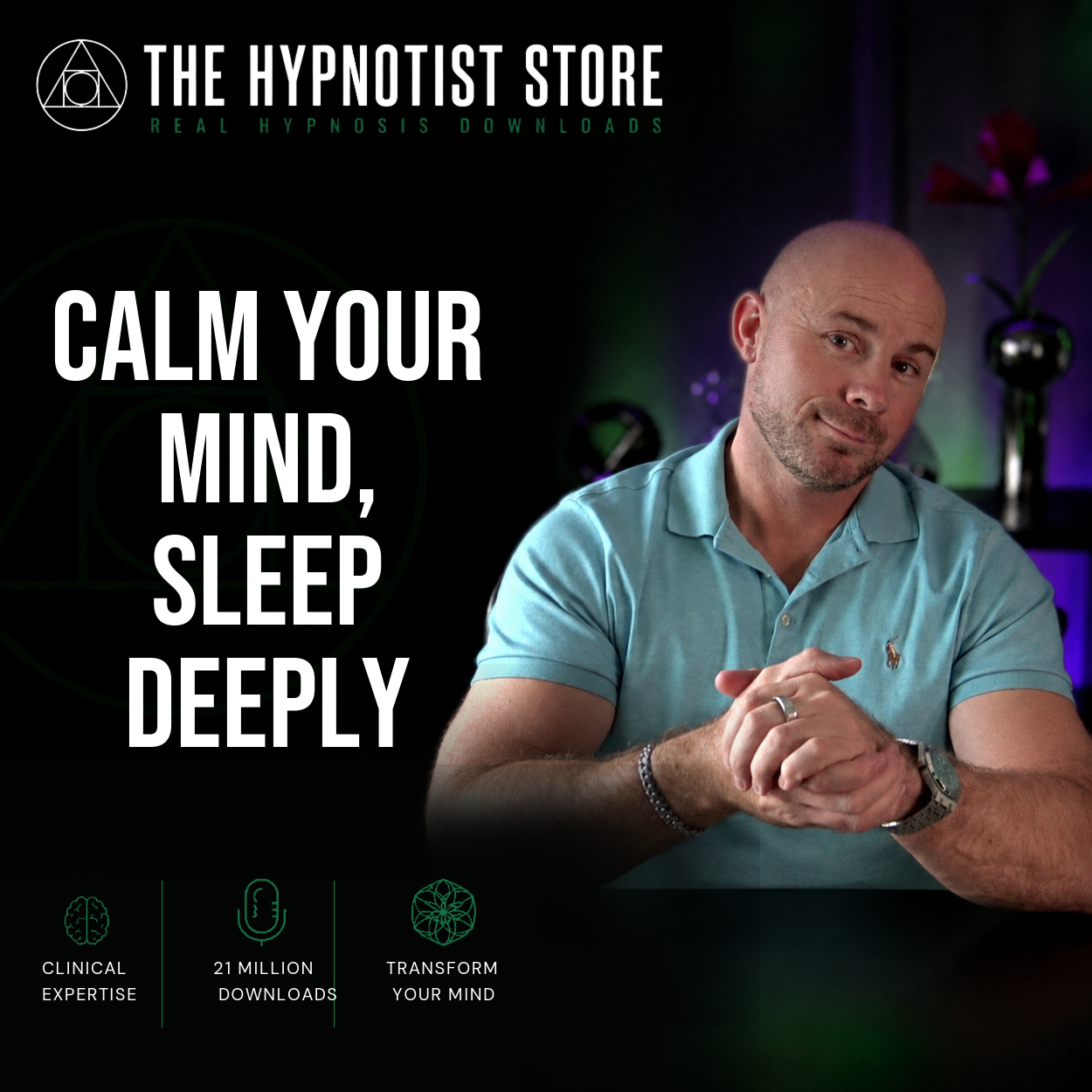 Long Deep Sleep Hypnosis For Those Feeling Tired and Wired - 100 Minute Long Sleep Version