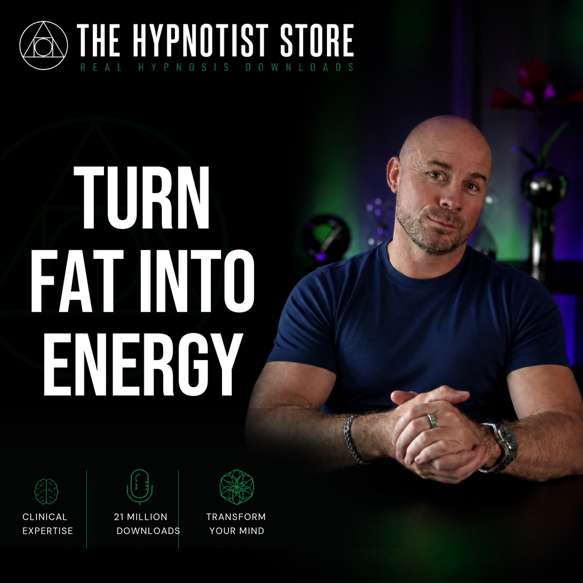 Hypnosis to Turn Body Fat Into Energy and Motivation