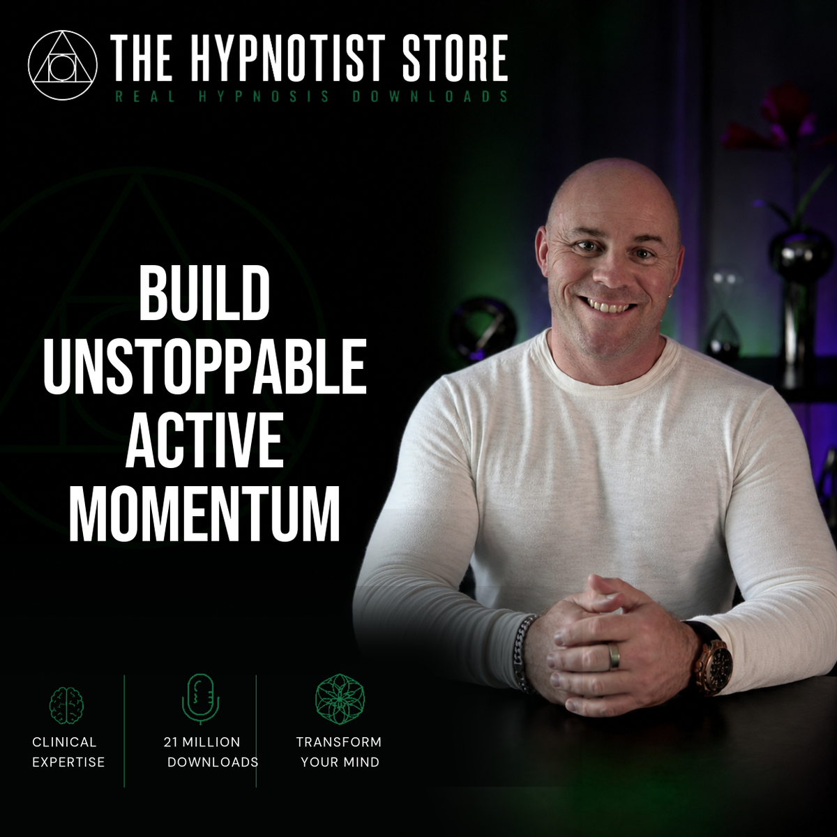 Hypnosis to Be More Active and Build Momentum