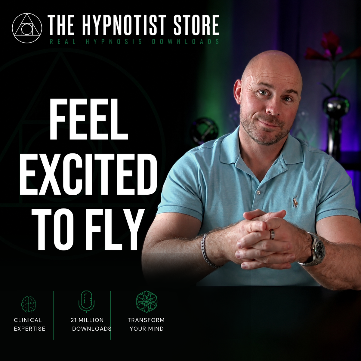 Hypnosis to Feel Excited and Confident for an Upcoming Flight